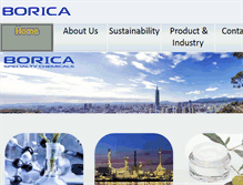 Tablet Screenshot of borica.com